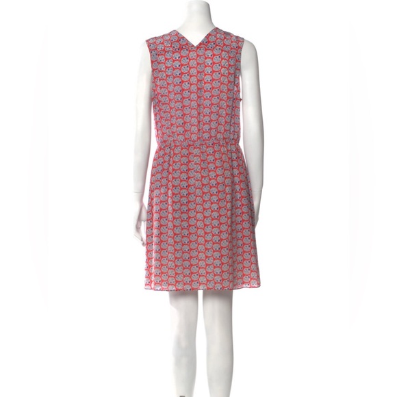 Rebecca Taylor Silk Dress Ditzy Floral Print Sleeveless Coquette Dainty … - Picture 3 of 16